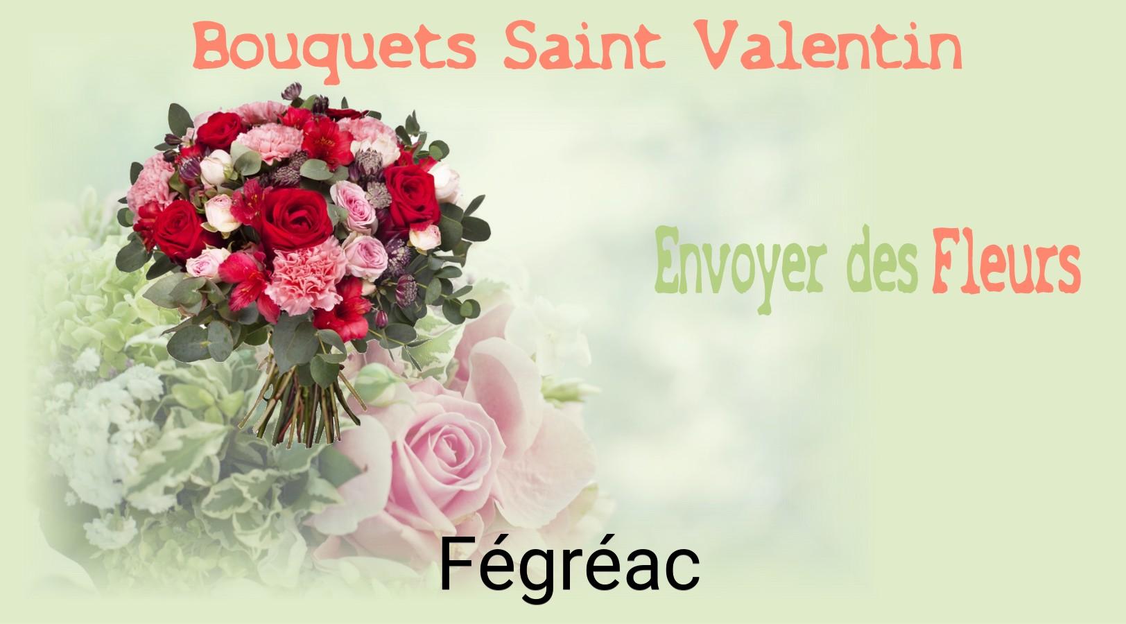 Roses de Saint-Valentin livrées à Fégréac